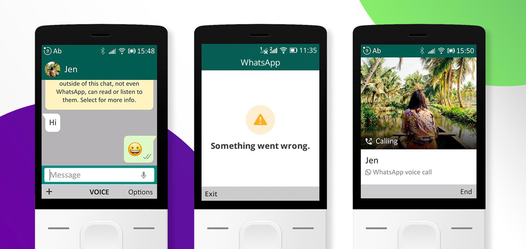 З 2025 року Whatsapp видалено з системи KaiOS