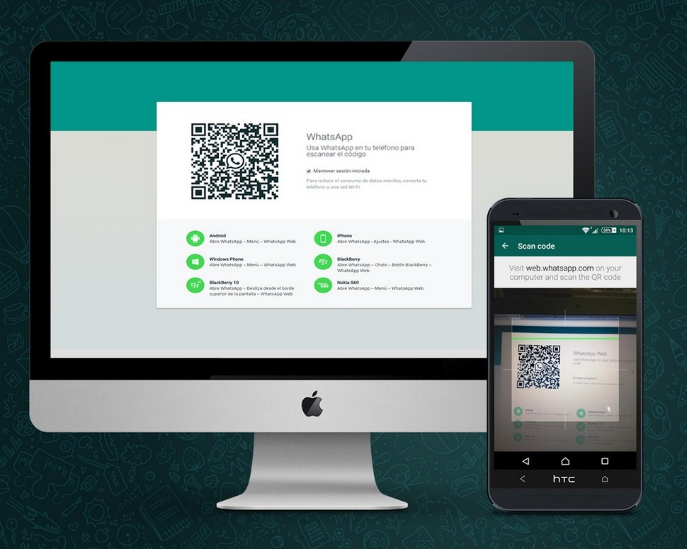 Як просканувати QR код Web WhatsApp