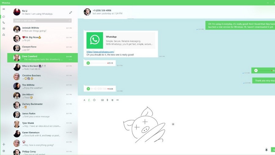 WhatsApp для Windows 11
