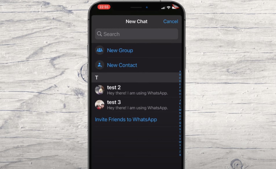 Як додавати мої контакти в WhatsApp на iPhone