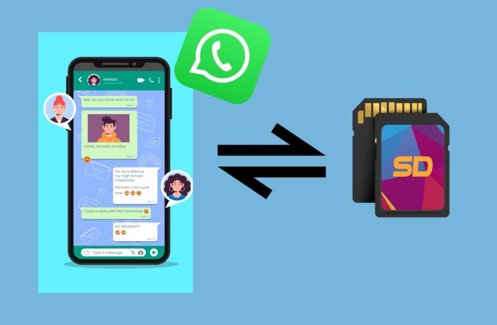 Як перенести дані WhatsApp на SD-карту