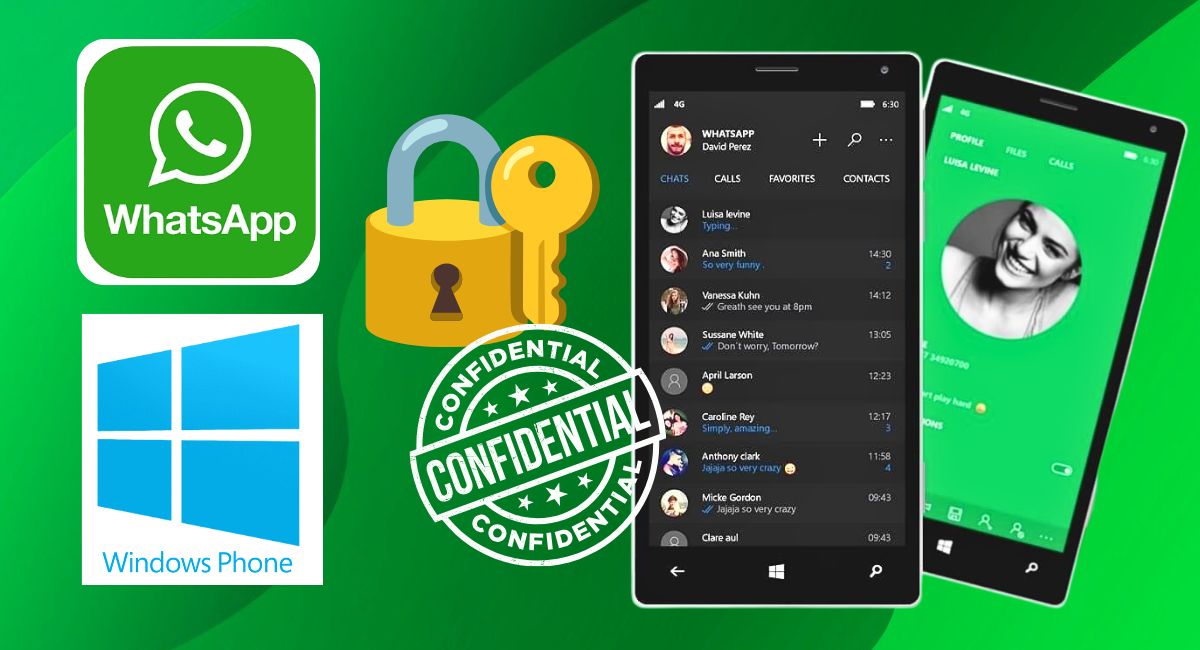 Налаштування конфіденційності WhatsApp на Windows Phone