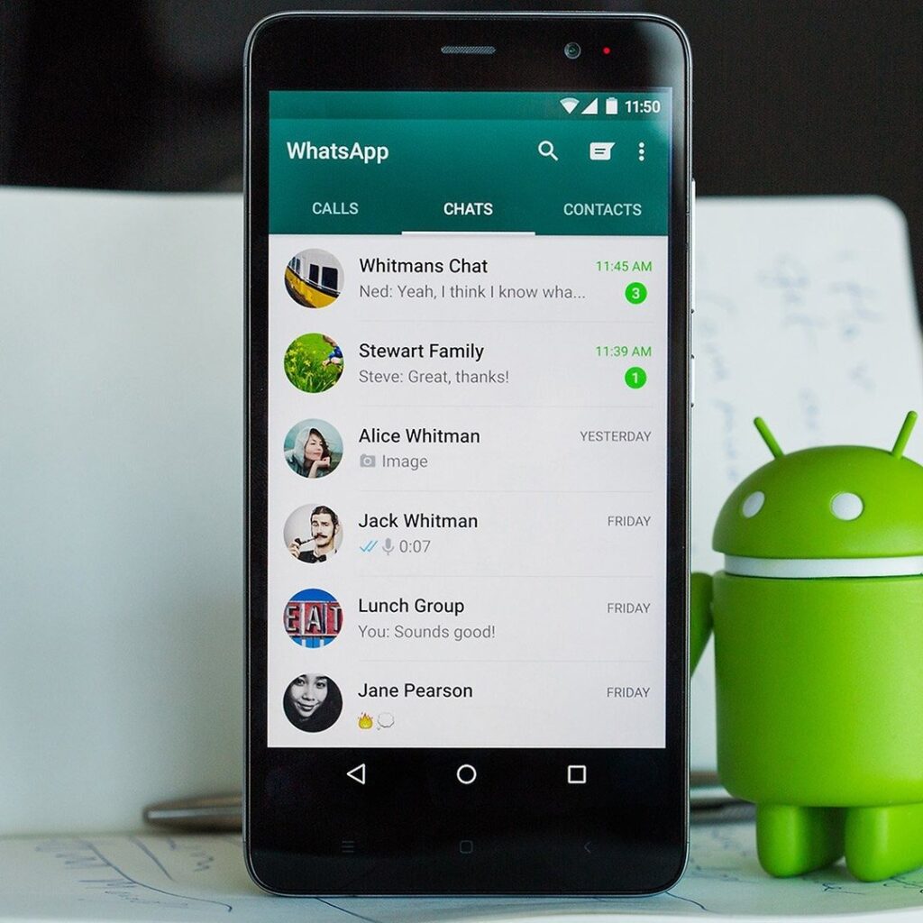 Видалення неактивних облікових записів у WhatsApp