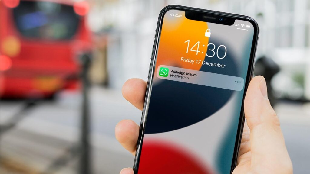 ярлик WhatsApp на Екрані блокування Android