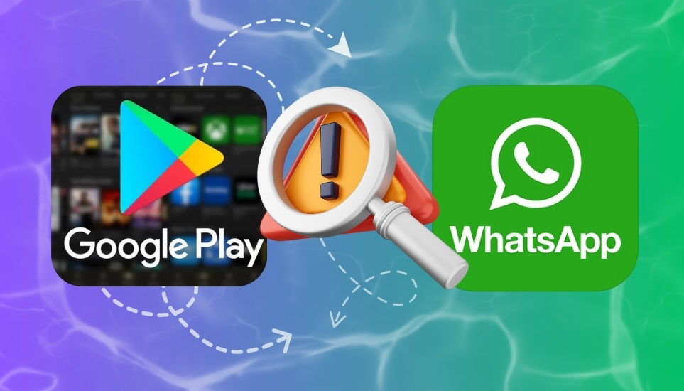 Помилки при встановленні або оновленні WhatsApp через Google Play Маркет