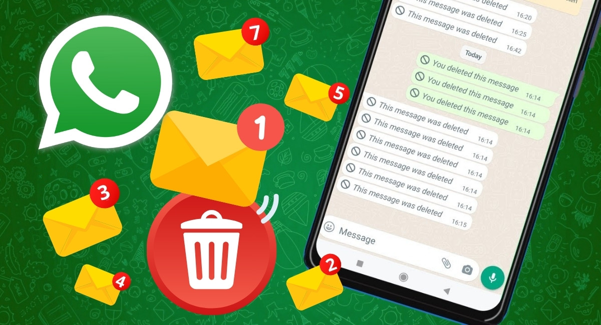 Як видалити повідомлення з групи в WhatsApp