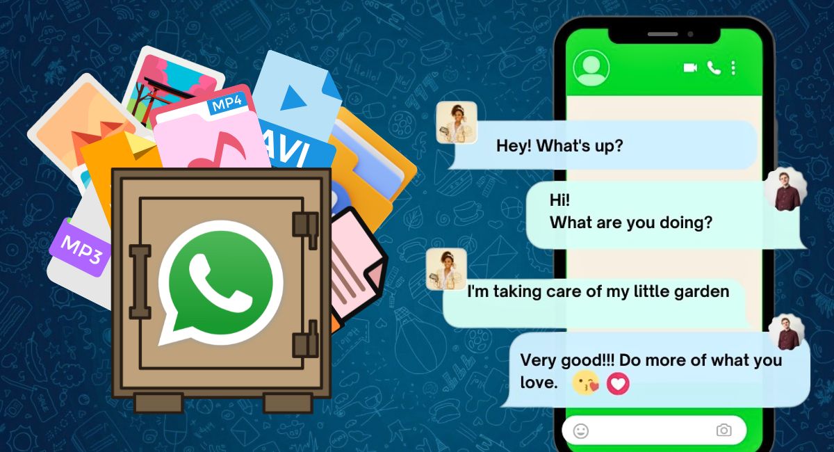 Де зберігається листування WhatsApp